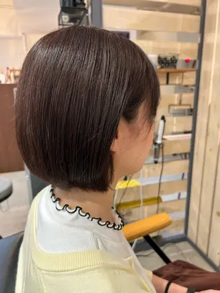 ショート カラー RISE HAIR BRAND 豊中所属・森 京加のヘアスタイル