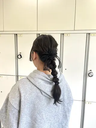 ヘアアレンジ 🫧松尾彩舞樹🫧 アレンジ/艶カラー✨のヘアスタイル