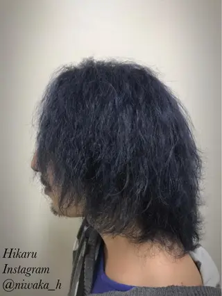 ミディアム カラー メンズ エリアNo.1カラー ⭐️hikaru⭐️のヘアスタイル