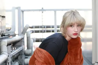 ミディアム カラー パーマ ヘアアレンジ メンズ キッズ ネイル マツエク・マツパ premier modelsのヘアスタイル