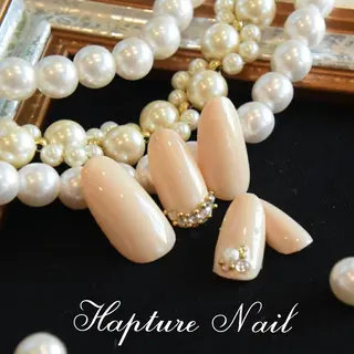 セミロング ミディアム ショート ネイル m- Hiroのネイルデザイン