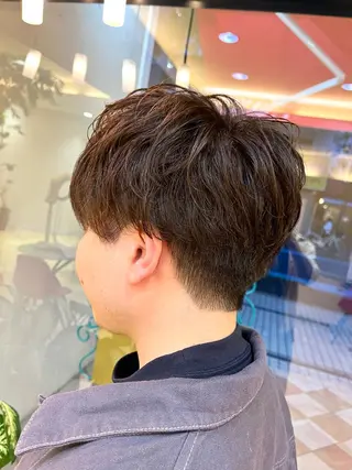 パーマ メンズ メンズパーマ特化 外山 健太のヘアスタイル