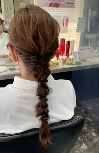 ロング ボブ/レイヤー/ 茉莉花のヘアスタイル