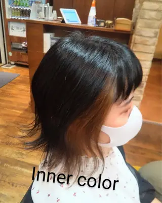 ミディアム カラー ヘアアレンジ ☆1109☆所属・メンズ大歓迎‼︎ ✨seigo✨のヘアスタイル