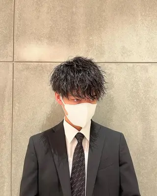 ショート パーマ メンズ 瀧野 翔吾【メンズ特化】のヘアスタイル