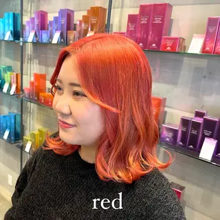 ロング カラー ✨縮毛矯正　韓国ヘア レイヤー✨大濱快斗のヘアスタイル