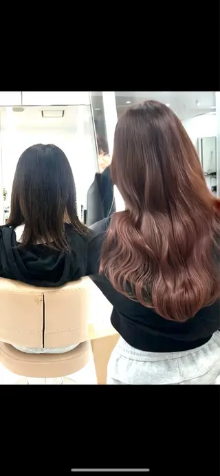 ロング 🫧ワンホンヘア🫧 MACOのヘアスタイル