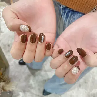 ネイル eyelash &nail SieG所属・SieG moeのネイルデザイン