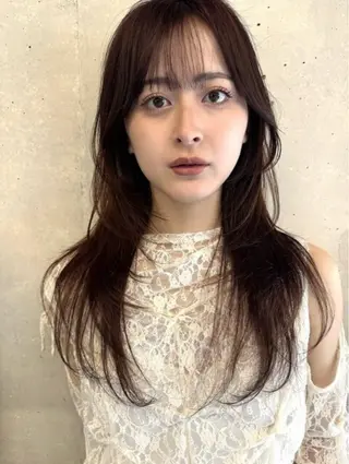 ロング カラー モデル様募集 まなみのヘアスタイル