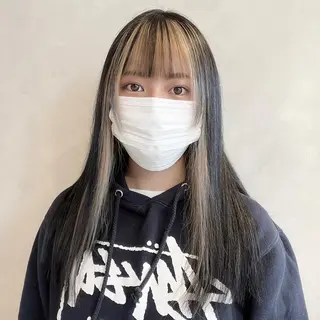 ロング カラー 🤍髪質改善➕透明感 カラー🤍川上葵のヘアスタイル