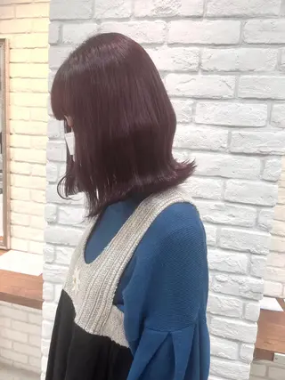 ショート カラー ヘアアレンジ ブリーチなし/ レイヤー🌿runaのヘアスタイル