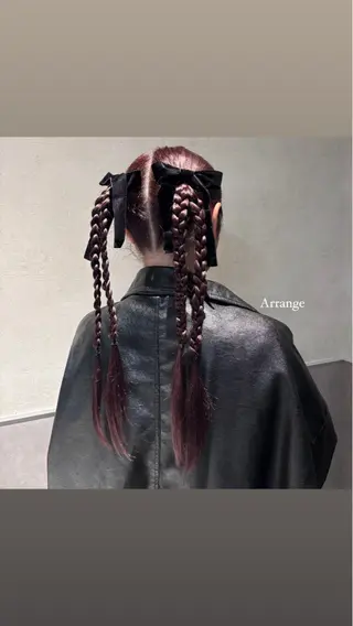 ヘアアレンジ nanami ￤髪質改善￤レイヤーのヘアスタイル