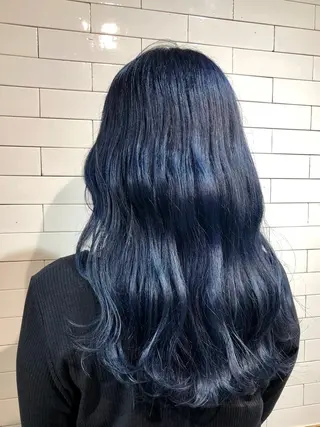 ロング カラー 🤍髪質改善➕透明感 カラー🤍川上葵のヘアスタイル