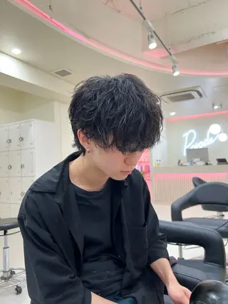 メンズ メンズレディース お任せください伊織のヘアスタイル