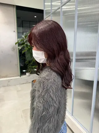 セミロング カラー ひかり／ショート ／似合わせカラーのヘアスタイル