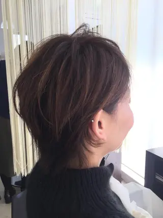 ショート カラー 阿久津 泰幸のヘアスタイル