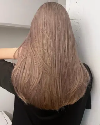 カラー yu-kaハッシュ カット/韓国レイヤーのヘアスタイル