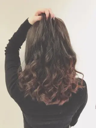 ミディアム カラー 🤍🐰菅原 麻里🐻❄️🤍のヘアスタイル