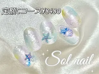 ネイル ソルネイル所属・ソルネイル ナナのネイルデザイン