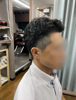 パーマ メンズ TELAHAIR 篠原翔哉のヘアスタイル
