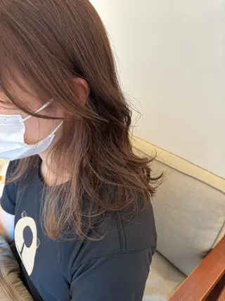 ミディアム カラー 吉田 新平のヘアスタイル