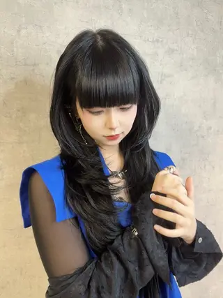 ロング トレンド韓国ヘア 🇰🇷のんのヘアスタイル