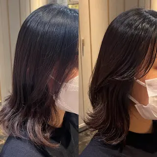 ミディアム ENORE所属・【✨艶髪矯正✨】 MINAMIのヘアスタイル