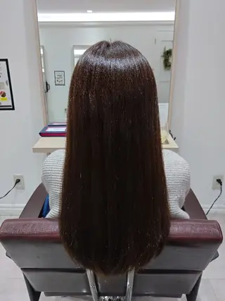 カラー ロング 中山 樹のヘアスタイル