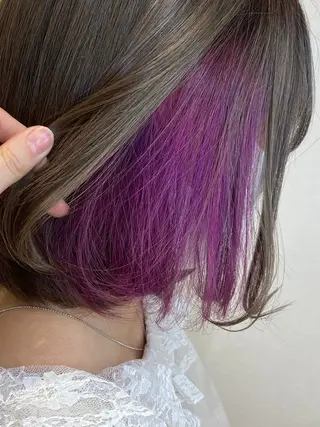 ミディアム 🌈インナーカラー SOU🌈のヘアスタイル