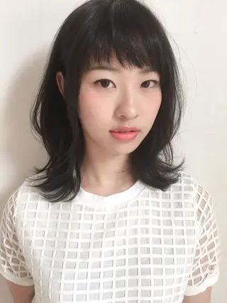 ミディアム RoooHAIR/ ちあきのヘアスタイル