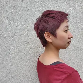 ショート 社内カット講師・店長 菅原賢一のヘアスタイル
