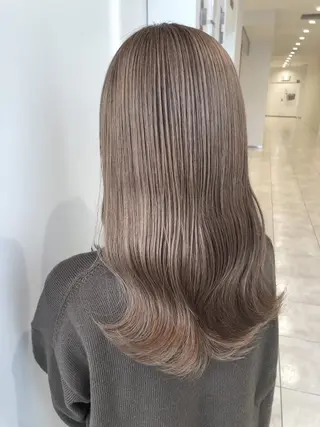 カラー 巻ける縮毛矯正/艶 カラーchika🩵のヘアスタイル
