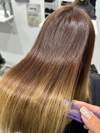 ミディアム nu所属・nu ✧︎*。のヘアスタイル