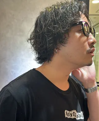 パーマ メンズ elise所属・SWANカットモデル 募集‼️リュウトのヘアスタイル