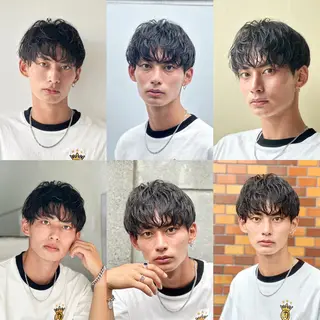 メンズ 🎖️似合わせメンズ パーマ🎖️カネキのヘアスタイル