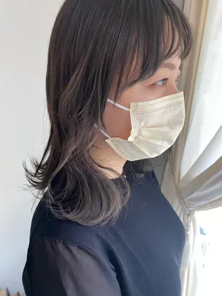 セミロング lot所属・🪄 maasa🪄のヘアスタイル