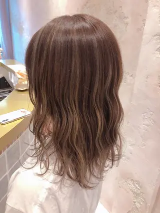 ミディアム 代表山口ひな 髪質改善のプロのヘアスタイル