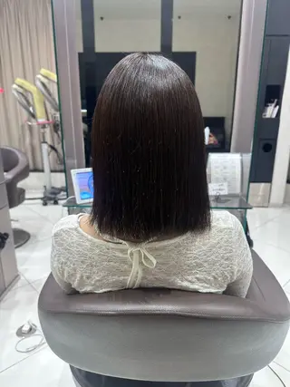 ミディアム 白澤 賢征のヘアスタイル