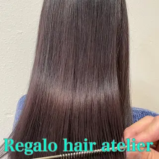 ロング カラー Regalo hair atelier レガロ ヘア アトリエ所属・美髪矯正/髪質改善 レガロ堺市伏尾/松田のヘアスタイル