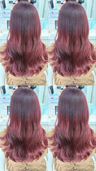 セミロング カラー 髪質改善/艶カラー/ メンズパーマ/鈴木のヘアスタイル