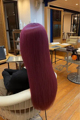 ロング 渡邊 大樹のヘアスタイル
