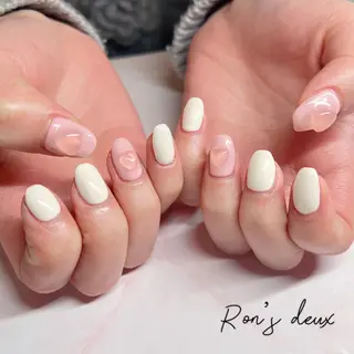 ネイル Ron's nail 笹岡のネイルデザイン