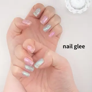 セミロング RISA nail gleeのネイルデザイン