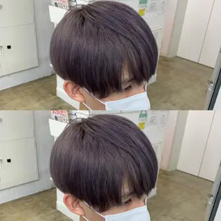 ショート カラー メンズ メンズ専門店 店長 小柳 裕夢のヘアスタイル