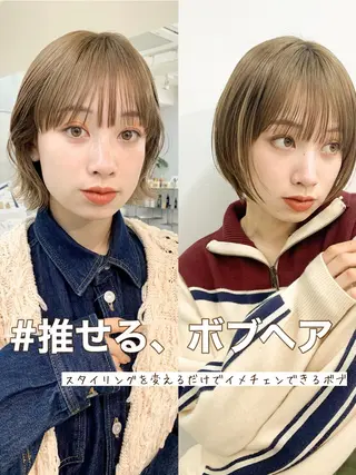 ショート raika .のヘアスタイル