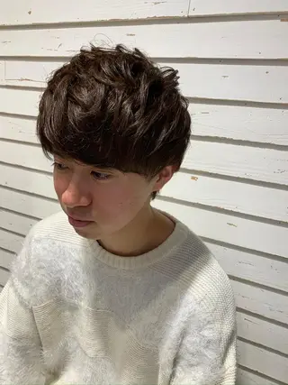 メンズ Produce with SALON VILLAGE所属・メッシュパーマ職人/ 窪田 優也/ツイスパのヘアスタイル