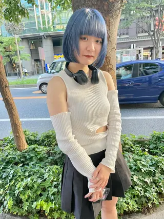 ミディアム カラー ミユル/ 盛れるエクステ🎀✨のヘアスタイル