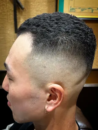 ショート 店長💈山田竜太 BARBERのヘアスタイル