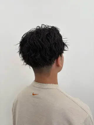 パーマ メンズ 松田 遥香のヘアスタイル