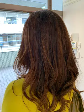 ロング カラー 小田切 栄司のヘアスタイル